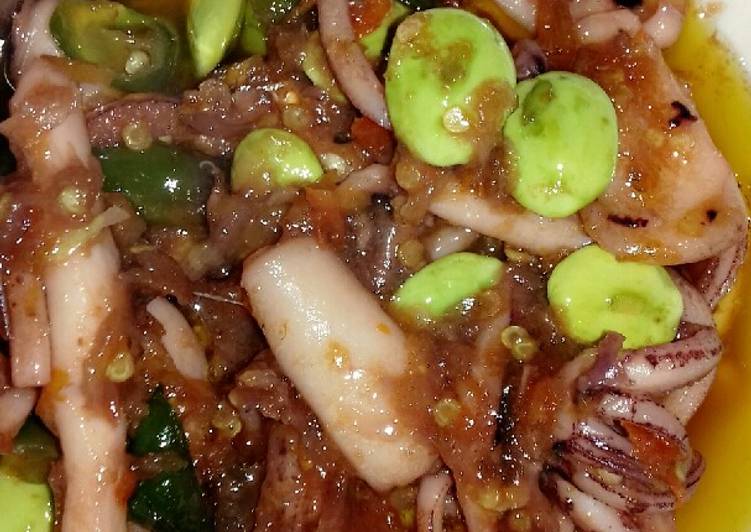 Resep Cumi Pedas Manis yang praktis