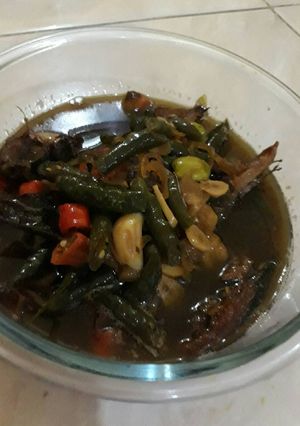 Foto resep Oseng tongkol pete pedas