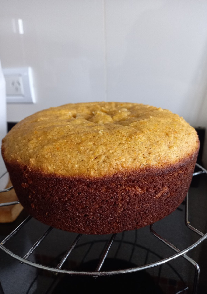 Una foto de Mini torta de mandarinas