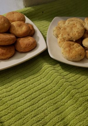 Una foto de "Pancitos"de queso (y orégano)