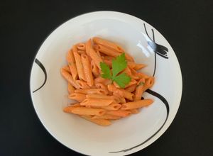Foto di Pennette vodka e gamberetti