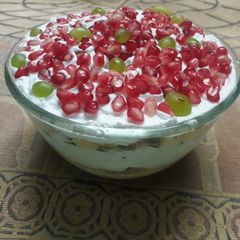 A picture of Trifle custard.