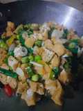 Tumis tahu pong tekokak