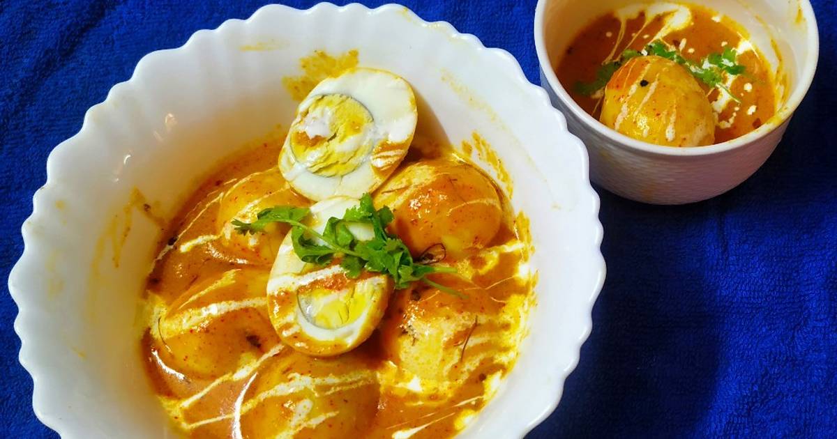 Egg butter masala Recipe by Sanchita Das Cookpad
