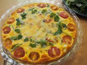 A picture of quiche lorraine