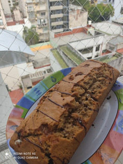 Una foto de Budín de café con chips de 🍫
