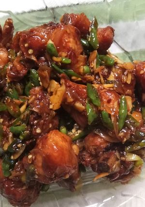 Foto resep Ayam Goreng Cabai Ijo