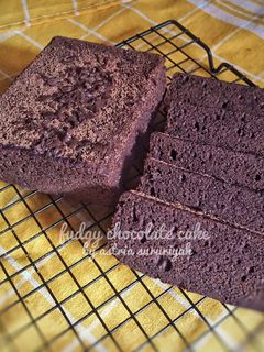 Foto resep Fudgy chocolate cake