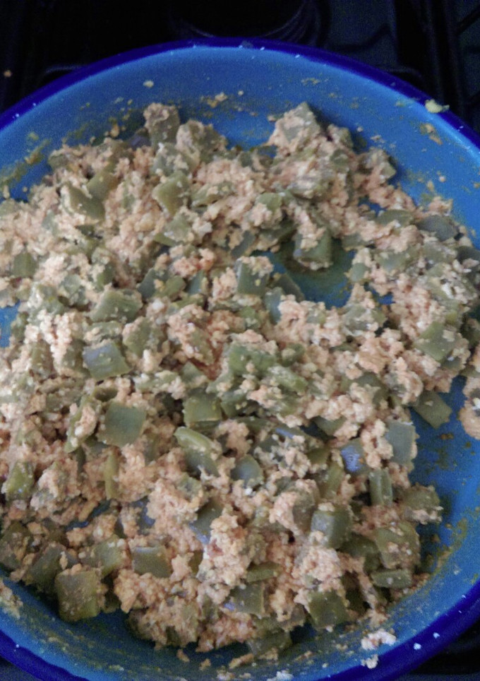 Una foto de Nopales con huevo