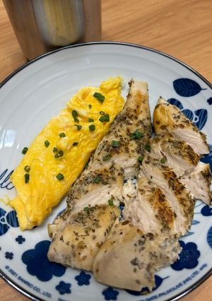 慢煮香草牛油雞柳 的食譜成品照片