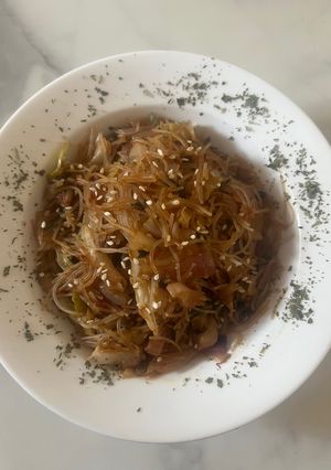 A picture of Rice Noodle Stir Fry.