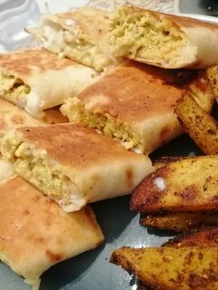 صورة لوصفة شاورما الدجاج