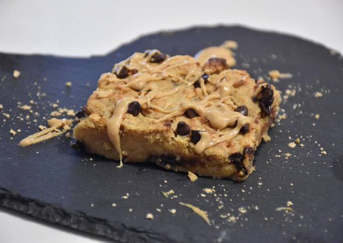 Blondies aux cacahuètes