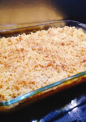 Une photo de Crumble aux mangues