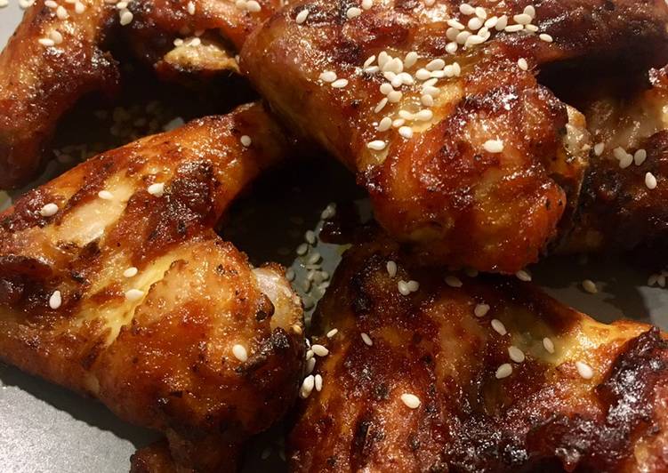 Steps to Make Homemade Friday Night Chicken Wings!