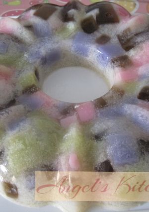 Foto resep Puding Pasir Mozaik Susu