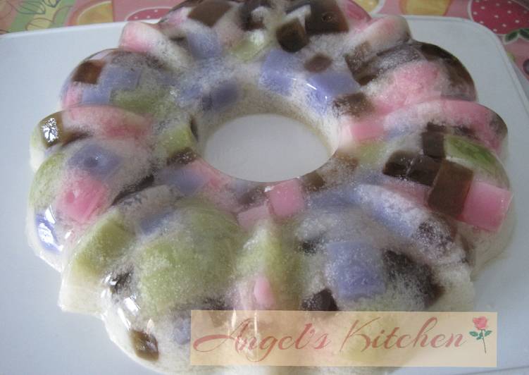 Resep Puding Pasir Mozaik Susu, Lezat Sekali
