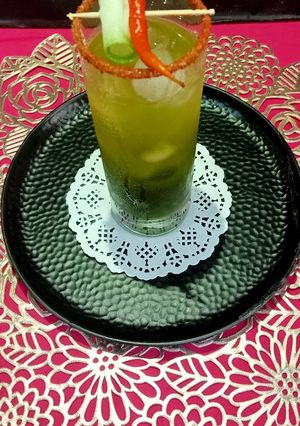 A picture of Cucumber Chilli Cooler.