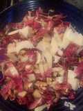 Insalata radicchio e pera
