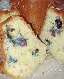 Budín de arándanos 🫐🫐 con glasé de limón