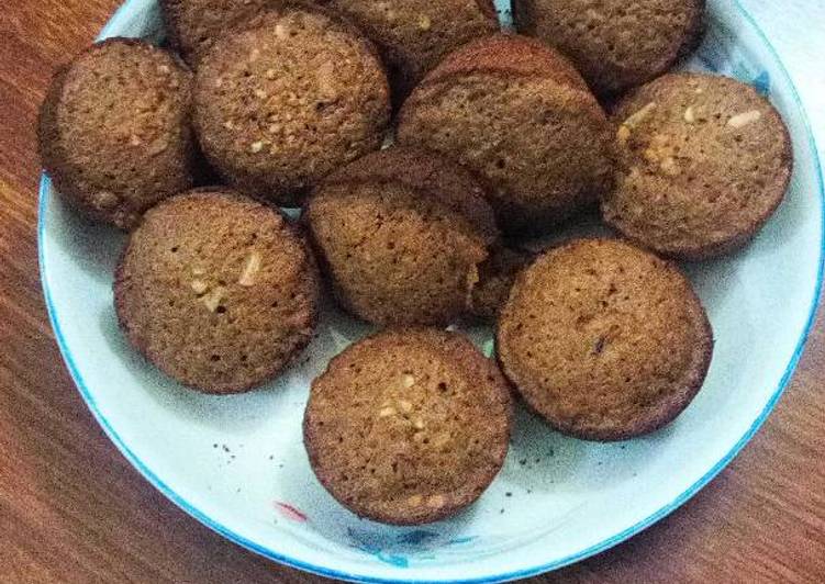 Easiest Way to Make Speedy Nut sponge muffins