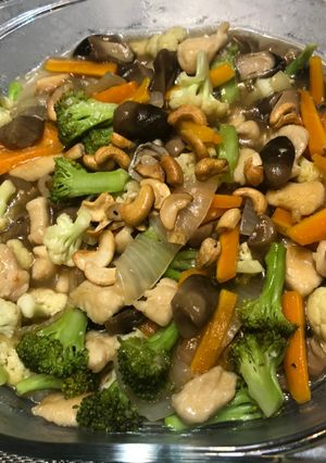 Foto resep Ayam Cah Jamur