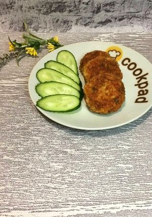 Фото "Крабові" котлети. Котлети з крабових паличок.