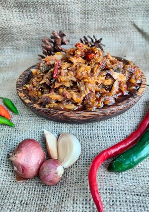 Foto resep Sambel cakalang suir