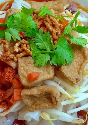 รูปของ ก๋วยเตี๋ยวหลอดทรงเครื่อง(เจ)