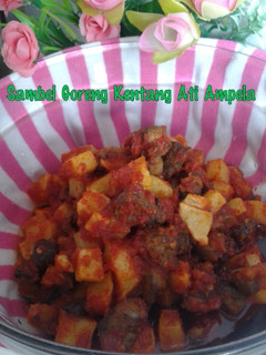 Foto resep Sambel Goreng Kentang Ati Ampela Ayam (Simple)