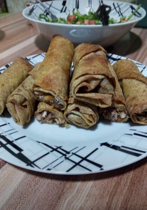 صورة لوصفة رولات المسخن ولا اطيب