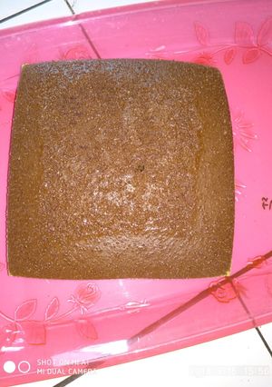 Foto resep Kue coklat brownies tanpa pengembang