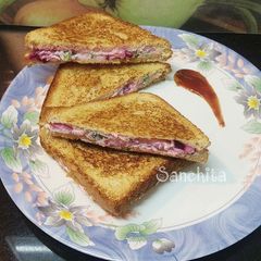 A picture of Coleslaw Sandwiches.