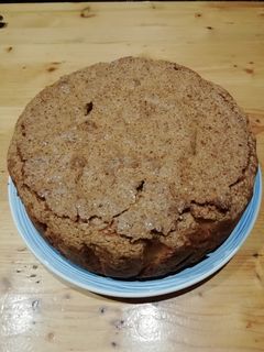 Una foto de Bizcocho de mantequilla y nata con costra de azúcar