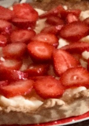 Foto principal de Tarta de fresas con crema pastelera