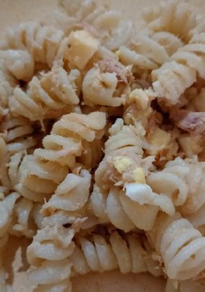 Una foto de Fideos express