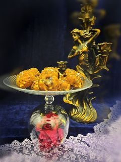 عکسی از دستور حلوای رطب و گردو