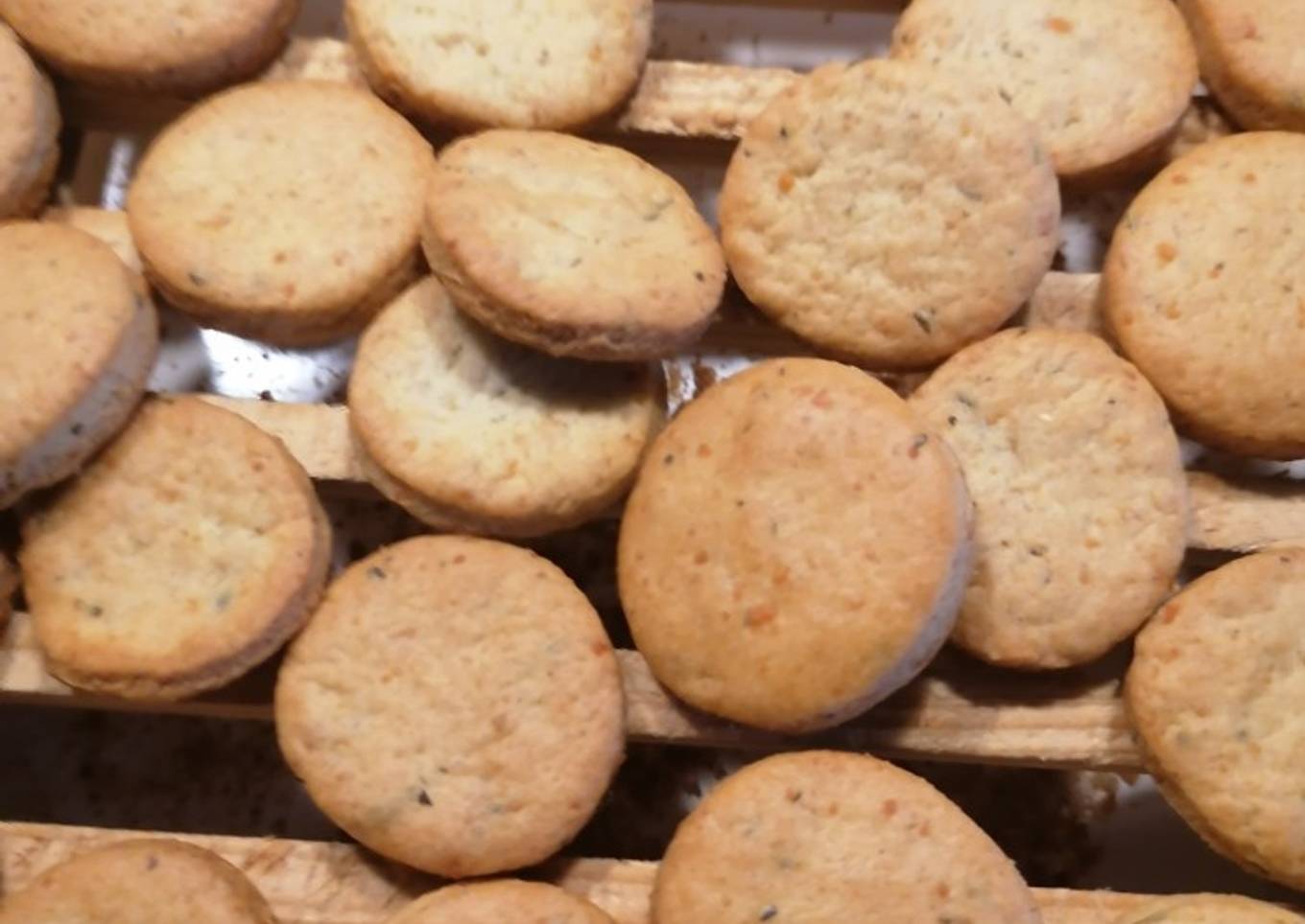 48. Galletitas saladas de queso