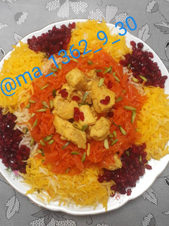 عکسی از دستور هویج پلو