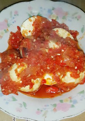 Foto resep Telor balado ala restoran padang