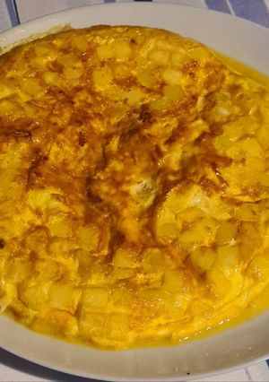 Une photo de Omelette pomme de terre et jambon