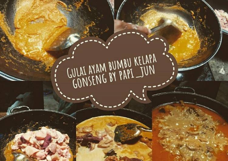 Gulai ayam resep mertua