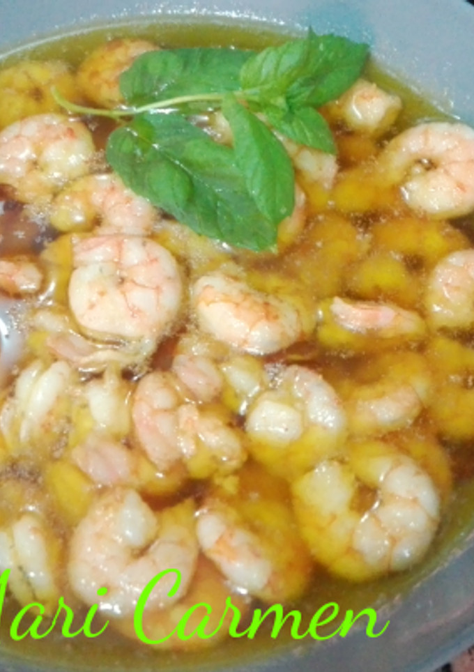 Una foto de Gambas al ajillo