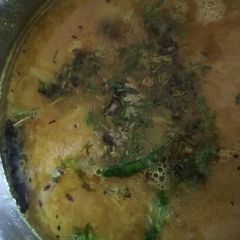 A picture of Coriander daal.