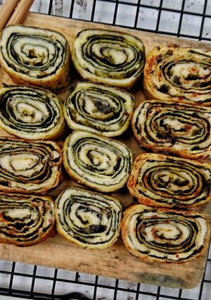Foto resep Telur gulung nori keju