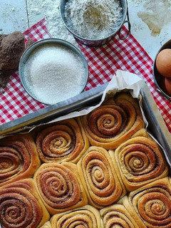 Una foto de Rollitos de Canela
