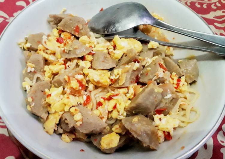 Resep Seblak kering Mie bakso yang Menggugah Selera