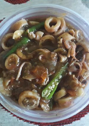 Foto resep Cumi Saos Padang