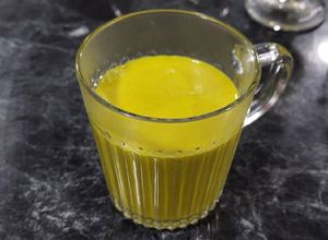 Una foto de Leche Dorada o Golden Milk