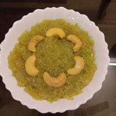 A picture of Dudhi(bottle gourd) Ka halwa.